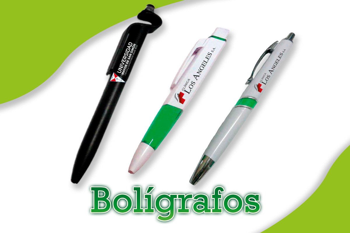 boligrafos
