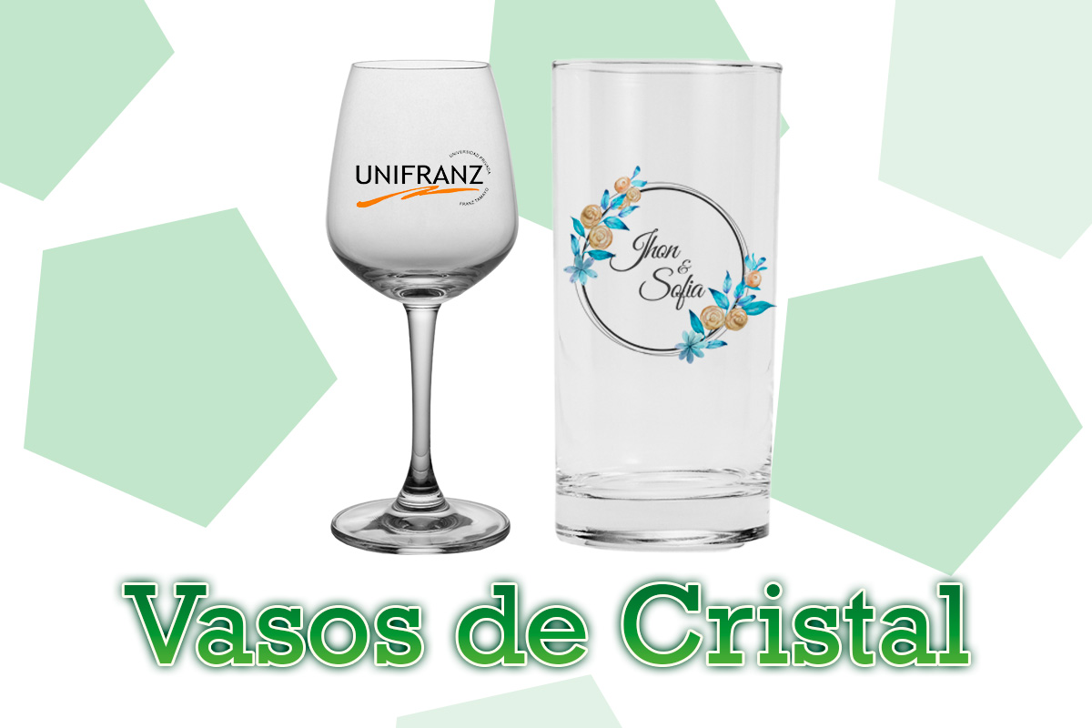 vasos de cristal